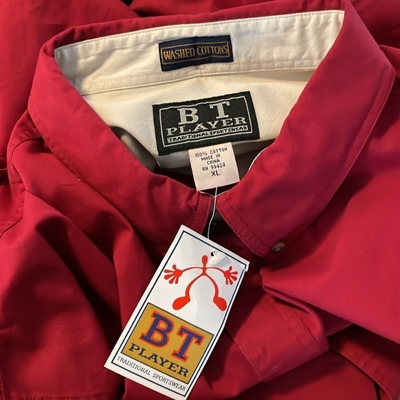 Oklahoma Sooners OU BT Player Crimson Long‎ Sleeve Button Up Men’s NWT Size XL - Picture 6 of 7